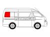 XYG RH200-4D/5D-RSR/RH3/X Стекло кузова среднее правое N3 TOYOTA HIACE/QUANTUM VAN 4/5D(STANDARD)2005-