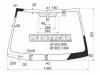 XYG RIO-05-CPLFW/X Стекло лобовое в клей KIA RIO II/(NEW PRIDE) 4D SED/5D HBK 2005-