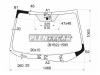 XYG RM4-L-VCPLFW/X Стекло лобовое в клей HONDA CR-V RM1/RM4 2012-