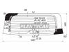XYG RM4RWHX Стекло заднее с обогревом HONDA CR-V RM1/RM4 12-15