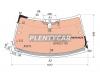 XYG RR-SUV-10-VCSH LFW/H/W/X Стекло лобовое с обогревом в клей  LAND ROVER RANGE ROVER VOGUE 10-11  квадратный ДД