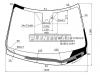 XYG RX16LCSH1ZLFWHX Стекло лобовое (Обогрев щеток/ Камера/ Датчик дождя) Lexus RX 15-19