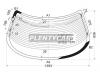 XYG RX90H RW/H/X Стекло заднее с обогревом TOYOTA MARK-II HARDTOP 92-96