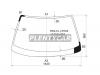 XYG RXO-CL LFW/X Стекло лобовое в клей без полосы TOYOTA MARK-II/CHASER HARDTOP 96-01