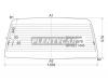 XYG RZH104RW/H Стекло заднее (крышка багажника) с обогревом TOYOTA HIACE VAN 89-97
