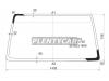 XYG S21LFW/X Стекло лобовое в клей NISSAN VANETTE VAN TRUCK 2001-/BONGO (клей)
