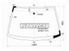 XYG S2XLFW/X Стекло лобовое в клей HONDA AVANCIER 99-03