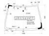 XYG S6ALFW/X Стекло лобовое в клей HONDA CIVIC 01-05 5D HBK