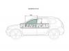 XYG SANDEROFD/LH Стекло переднее левое опускное RENAULT SANDERO 5D HBK 08-/RENAULT DUSTER SUV 10- SANDERO FD/LH