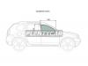 XYG SANDERO FD/RH Стекло переднее правое опускное RENAULT SANDERO 5D HBK 08-/RENAULT DUSTER SUV 10-
