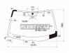 XYG SANTAFE-05-CP-LLFW/X Стекло лобовое в клей HYUNDAI SANTA FE 06-