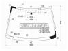 XYG SC10WLFW/X Стекло лобовое в клей TOYOTA IST/SCION XA NCP6# 02-07