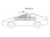XYG SEA FD/LH Стекло переднее левое опускное HONDA ACCORD 02-08 4/5D/ACURA TSX 04-08