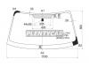 XYG SG5-02-L LFW/X Стекло лобовое в клей SUBARU FORESTER 02-07