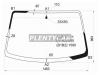 XYG SG5WLFW/X Стекло лобовое в клей MAZDA BONGO FRIENDEE/FORD FREDA 95-05