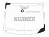 XYG SMART-F2-08-VCPSLFW/X Стекло лобовое в клей SMART FOR TWO 3D HBK 08-