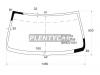 XYG S-MXLFW/X Стекло лобовое в клей HONDA S-MX 96-02