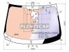 XYG SOLAR6084AGSCHMVZ1CLFWWX Стекло лобовое (Атермальное/ Обогрев полный/ Одна камера/ Датчик дождя) Nissan Qashqai 13-22