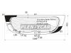 XYG SOLARIS-5DHBK RW/H/X Стекло заднее (крышка багажника) с обогревом HYUNDAI SOLARIS/ACCENT 10- 5D HBK