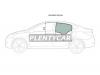 XYG SOLARIS RD/LH Стекло заднее левое опускное HYUNDAI SOLARIS/ACCENT/VERNA 4D 10-