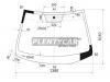 XYG SOLARIS-VCPLFW/X Стекло лобовое в клей HYUNDAI SOLARIS/ACCENT/KIA RIO 10- 4/5D