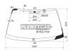 XYG SONATA99LFW/X Стекло лобовое в клей HYUNDAI SONATA IV 99-04/TAG*Z 04-/KIA OPTIMA/MAGENTIS 00-05
