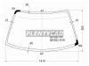 XYG ST183LFW/X Стекло лобовое в клей TOYOTA CORONA EXIV 89-92