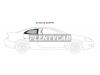 XYG STRATUS SW/RH/X Стекло кузова (собачник) заднее правое DODGE STRATUS 2D COUPE 2001-2006