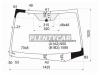 XYG SUB-XV-L-VCPLFW/X Стекло лобовое в клей  SUBARU XV 12-