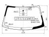 XYG SV200-2LFW/X Стекло лобовое в клей TOYOTA CAMRY GRACIA 4/5D/MARK II QUALIS 96-01
