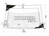 XYG SXN10RW/H/X Стекло заднее (крышка багажника) с обогревом TOYOTA NADIA 2.0 WAGON 98-