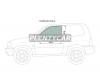 XYG TA52W-3D FD/LH Стекло переднее левое опускное SUZUKI ESCUDO GRAND VITARA/YG4 3-DOOR 1997-