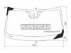 XYG TAHOE23SZLFWX Стекло лобовое (Одна камера/ Датчик дождя/ 23-) Chevrolet Tahoe 20- / Suburban 20- / GMC Yukon 21-