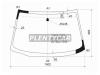 XYG TEANALFW/X Стекло лобовое в клей NISSAN TEANA 03-08