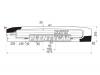 XYG TM8 RW/D/H/X Стекло заднее (нижняя часть) HONDA INSIGHT HBK 2010-