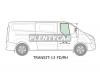XYG TRANSIT-13 FD/RH Стекло переднее правое опускное FORD TRANSIT CUSTOM VAN 13-