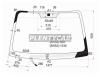 XYG TUCSON-1LFW/H/X Стекло лобовое с обогревом щеток в клей HYUNDAI TUCSON 2004-2010