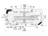 XYG TUCSONRW/H/X Стекло заднее (крышка багажника) с обогревом HYUNDAI TUCSON 04-10