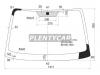 XYG TUCSON-VP LFW/X Стекло лобовое в клей  HYUNDAI TUCSON 04-10