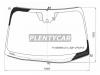 XYG TYSIENNA21LSZHLFWHX Стекло лобовое с обогревом щеток + дд + камера TOYOTA SIENNA 20-