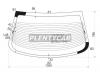 XYG U15RW/H/X Стекло заднее  с обогревом NISSAN ALTIMA 98-02
