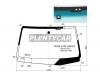 XYG UN126-L-VPA LFW/H/X Стекло лобовое+антенна в клей TOYOTA HILUX PICK UP 2016-/FORTUNER 16-