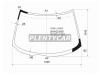 XYG VC23-LLFW/X Стекло лобовое в клей NISSAN SERENA 91-99