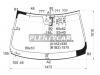 XYG VOL-S60-10LFW/X Стекло лобовое в клей VOLVO S60 4D SED 2010-