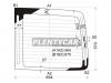 XYG VW-T4 RW/LH/H/X Стекло заднее (распашной двери) левое с обогревом VOLKSWAGEN TRANSPORTER T4 VAN 1990-