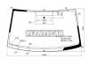 XYG VWT6VCPLFWX Стекло лобовое Volkswagen Transporter 15-19 / California 15-19 / Caravelle 15-20