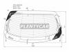 XYG W213RWHX Стекло заднее с обогревом MERCEDES-BENZ E-CLASS W213 16-