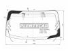 XYG W222LRWHX Стекло заднее с обогревом триплекс MERCEDES-BENZ S CLASS W222 13-20
