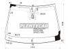 XYG W246-VCS LFW/X Стекло лобовое в клей MERCEDES BENZ B-CLASS W246 12- 5D