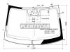 XYG W447-L-CSSHA LFW/X Стекло лобовое в клей MERCEDES BENZ VITO VAN 15-